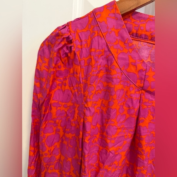 Boden Hampstead Silk Blend Floral print blouse Size 6 - Picture 8 of 8